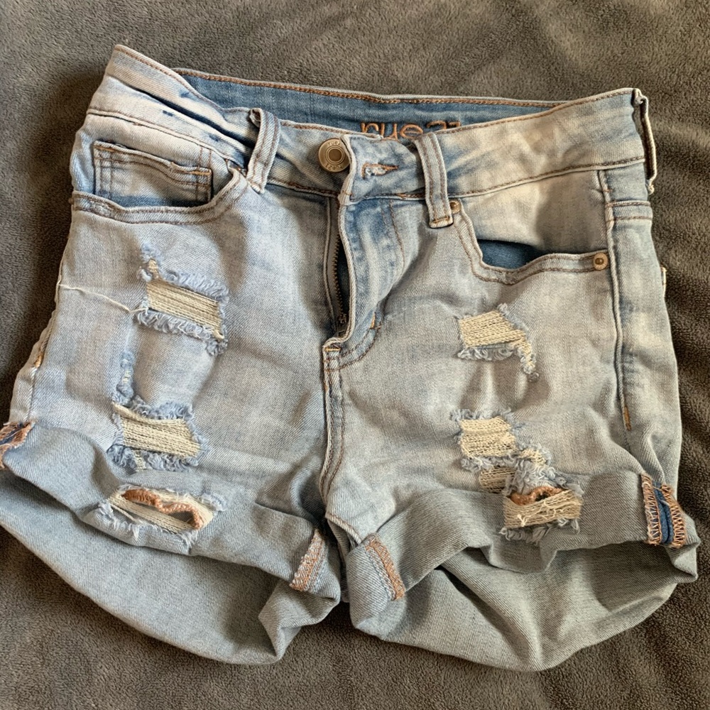 ripped shorts